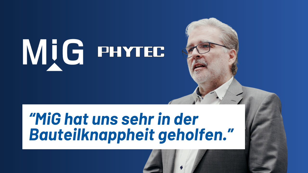 Bauteilknappheit meistern: So sorgt MiG für Planungssicherheit